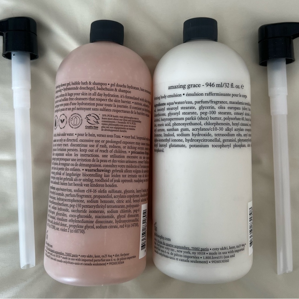 Philosophy Amazing Grace Hydrating Shower Gel + Firming Body Emulsion Set - Picture 4 of 6